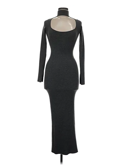 Pre-owned Bershka Cocktail Dress In Gray