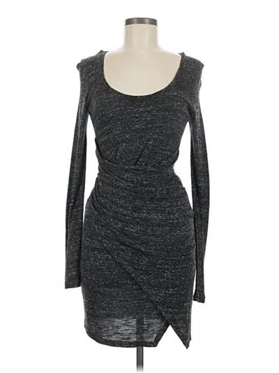 Pre-owned Bershka Cocktail Dress In Gray
