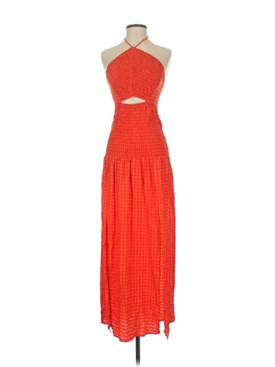 Pre-owned Bershka Cocktail Dress In Orange