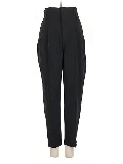 Pre-owned Bershka Dress Pants In Black
