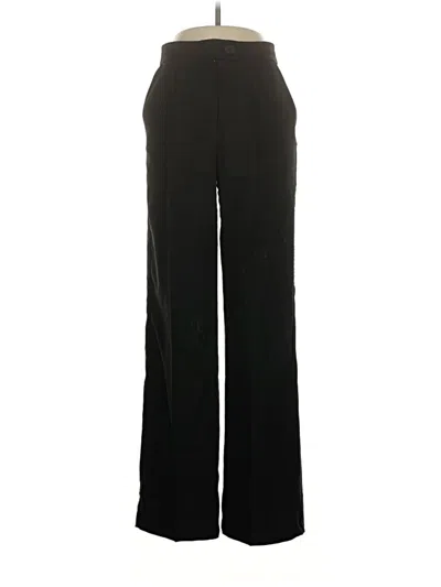 Pre-owned Bershka Dress Pants In Black