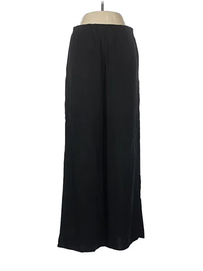 Pre-owned Bershka Dress Pants In Black