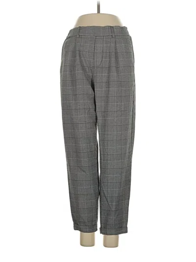 Pre-owned Bershka Dress Pants In Gray