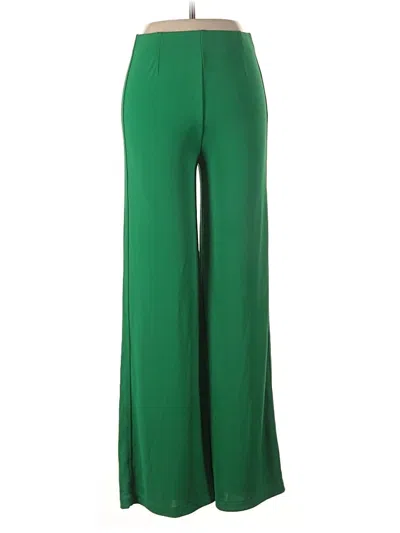 Pre-owned Bershka Dress Pants In Green