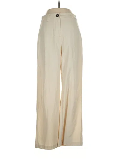 Pre-owned Bershka Dress Pants In Tan
