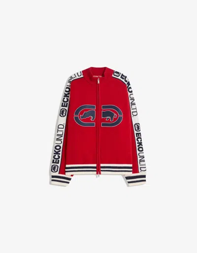 Bershka Ecko Unltd Jacket In Red