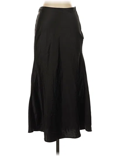 Pre-owned Bershka Formal Skirt In Black