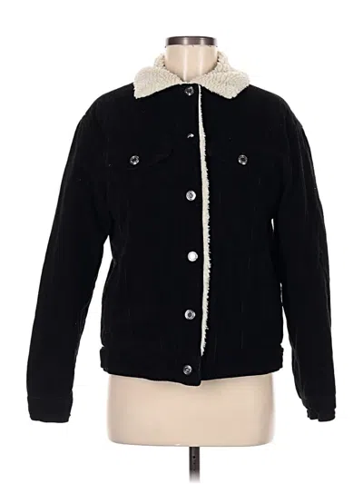 Pre-owned Bershka Jacket In Black