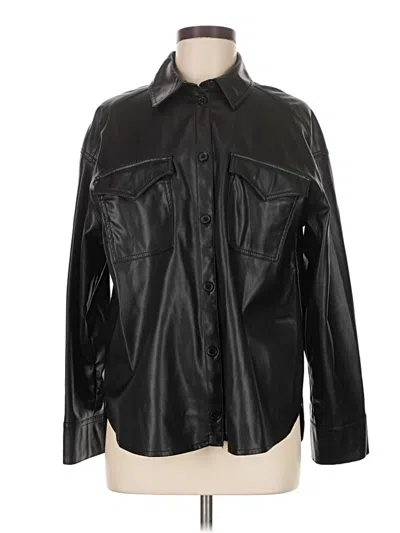 Pre-owned Bershka Jacket In Black