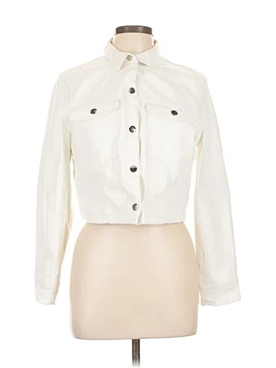 Pre-owned Bershka Jacket In White