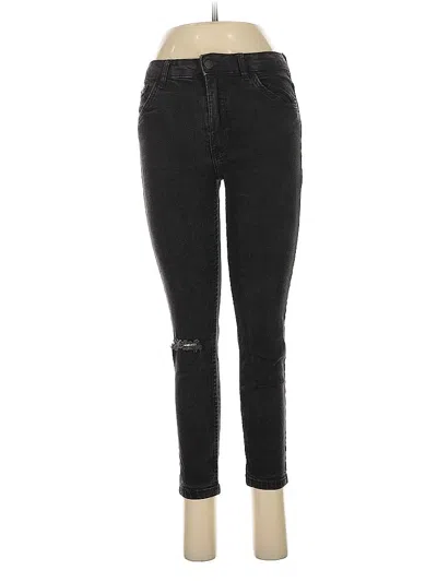 Pre-owned Bershka Jeans In Black