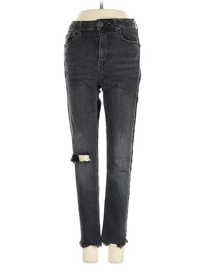 Pre-owned Bershka Jeans In Black