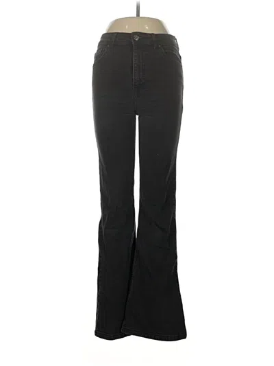 Pre-owned Bershka Jeans In Black