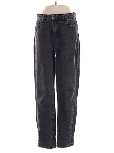 Pre-owned Bershka Jeans In Black