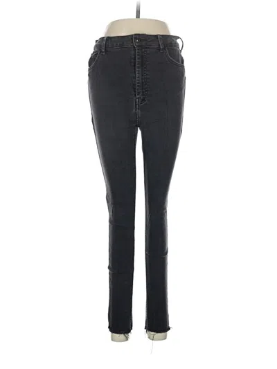 Pre-owned Bershka Jeans In Black