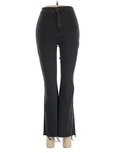 Pre-owned Bershka Jeans In Black