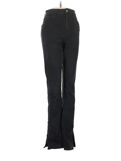 Pre-owned Bershka Jeans In Black