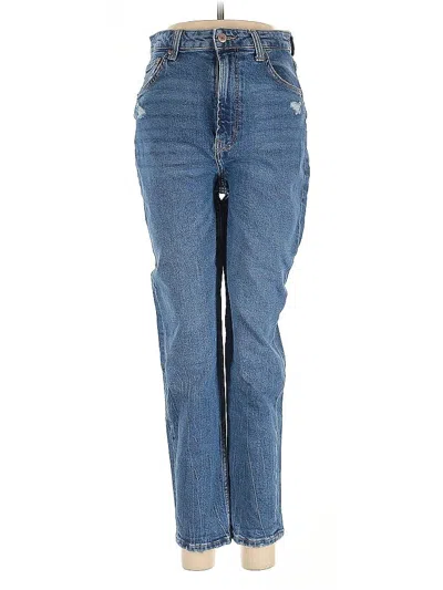 Pre-owned Bershka Jeans In Blue