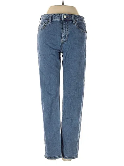 Pre-owned Bershka Jeans In Blue