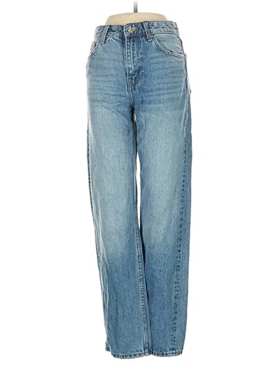 Pre-owned Bershka Jeans In Blue