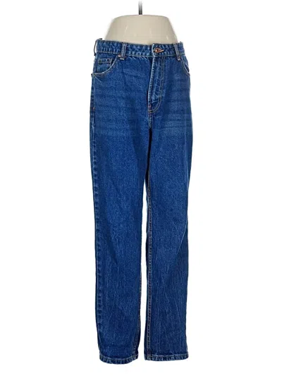Pre-owned Bershka Jeans In Blue