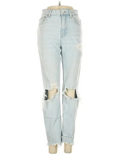 Pre-owned Bershka Jeans In Blue