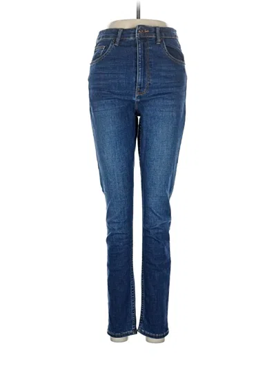 Pre-owned Bershka Jeans In Blue