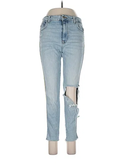 Pre-owned Bershka Jeans In Blue