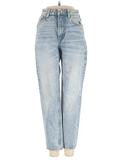 Pre-owned Bershka Jeans In Blue
