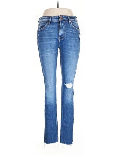 Pre-owned Bershka Jeans In Blue
