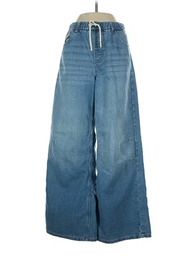 Pre-owned Bershka Jeans In Blue