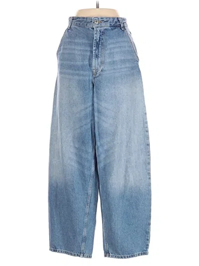 Pre-owned Bershka Jeans In Blue