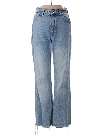 Pre-owned Bershka Jeans In Blue