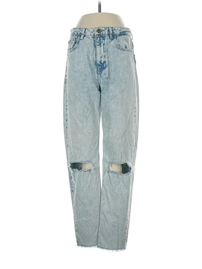 Pre-owned Bershka Jeans In Blue