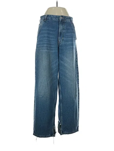 Pre-owned Bershka Jeans In Blue