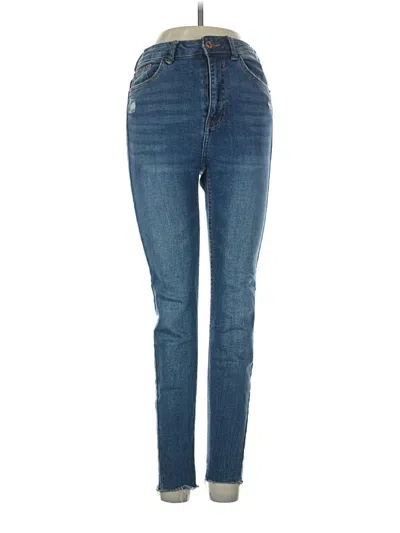 Pre-owned Bershka Jeans In Blue