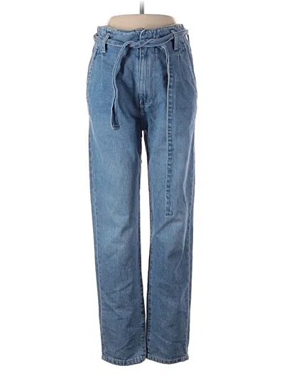 Pre-owned Bershka Jeans In Blue