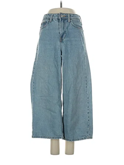 Pre-owned Bershka Jeans In Blue
