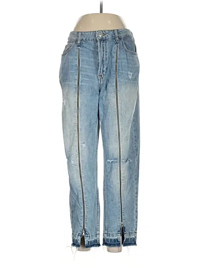 Pre-owned Bershka Jeans In Blue