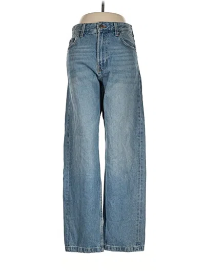 Pre-owned Bershka Jeans In Blue