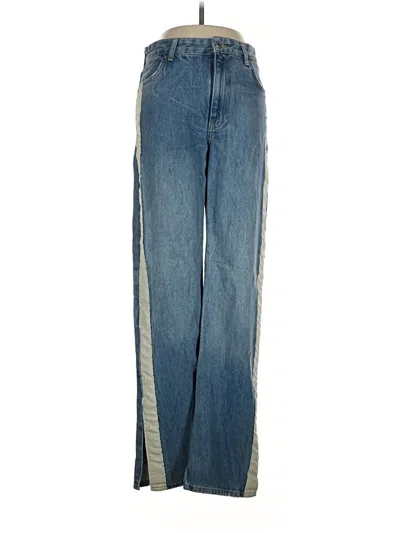 Pre-owned Bershka Jeans In Blue