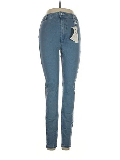 Pre-owned Bershka Jeans In Blue