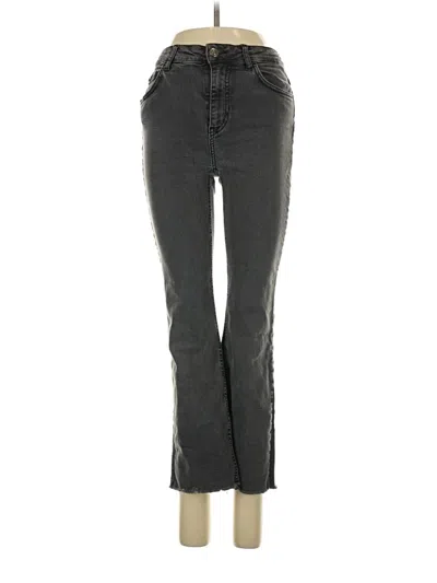 Pre-owned Bershka Jeans In Gray