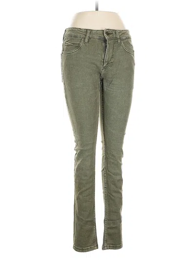 Pre-owned Bershka Jeans In Green