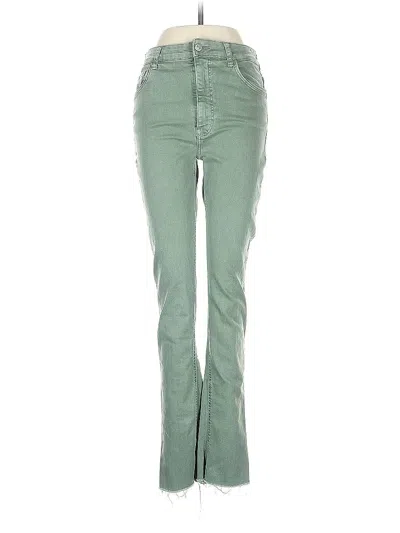 Pre-owned Bershka Jeans In Green