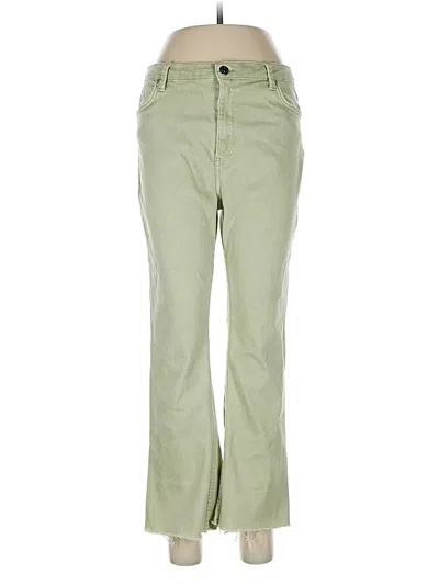 Pre-owned Bershka Jeans In Green