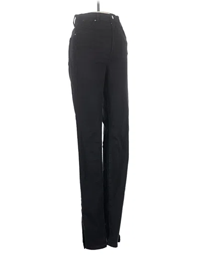 Pre-owned Bershka Jeggings In Black
