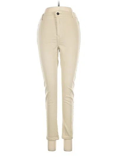 Pre-owned Bershka Jeggings In Brown