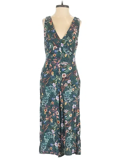 Pre-owned Bershka Jumpsuit In Teal