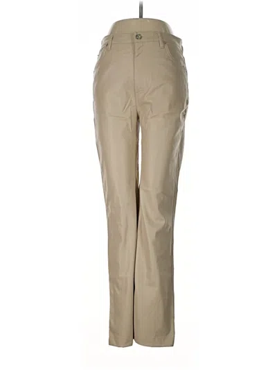 Pre-owned Bershka Khaki Pant In Brown